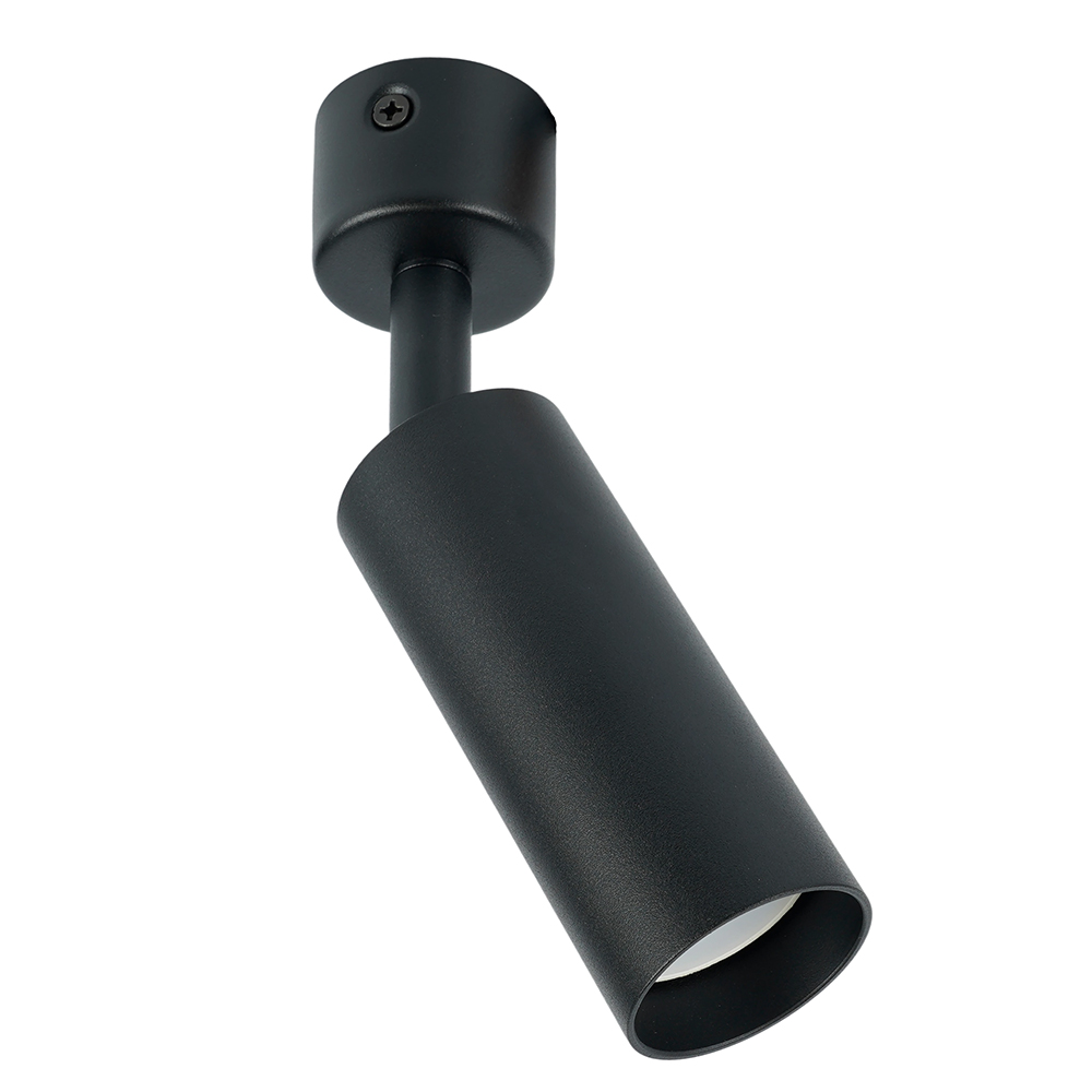 Светильник Feron ML1031 настенно-потолочный под лампу GU10, черный от компании Ферон за 