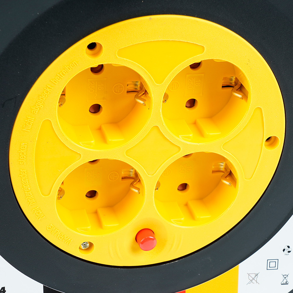 Катушка без провода 4-местная со шторками STD40 от компании Ферон