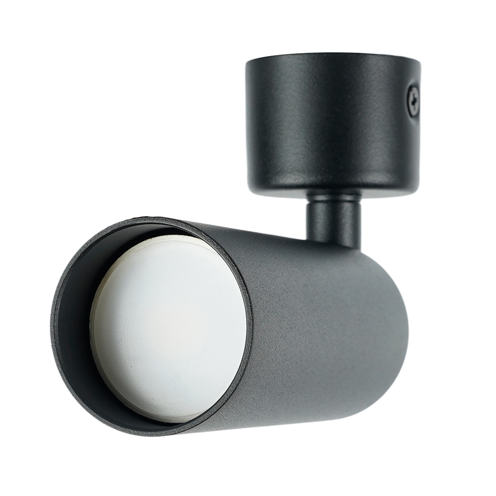 Светильник Feron ML1031 настенно-потолочный под лампу GU10, черный от компании Ферон за 