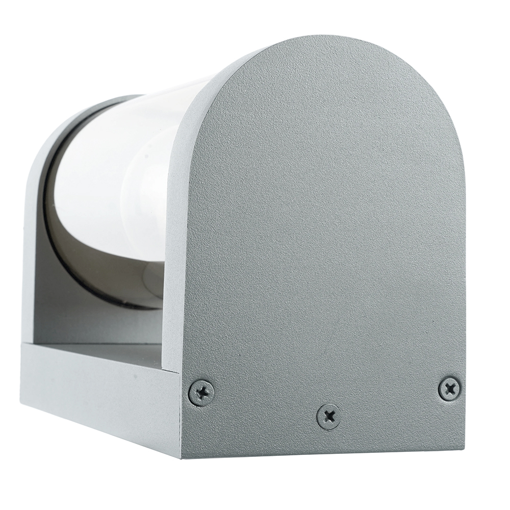 Светильник садово-парковый Feron DH1901, на стену, E27 230V, серый/янтарный от компании Ферон по цене 