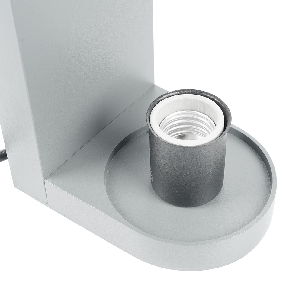 Светильник садово-парковый Feron DH1901, на стену, E27 230V, серый/янтарный от компании Ферон по цене 