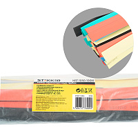 Термоусадочная трубка STEKKER HST-1050-100M, длина 100 см., коэф. усадки 2:1, мультиколор 39723