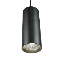 Светодиодный светильник Feron AL115 на подвесе 15W 4000K черный 80*200 Артикул 41900