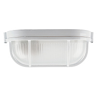 Светильник НБП 04-60-002 212х105х85мм E27,  max 60 Вт, алюм., стекло, решетка, IP54, белый 53172