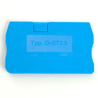 LD560-1-25 Торцевая заглушка для ЗНИ LD552 2,5 мм²  (JXB ST 2,5), синий 49200 LD560-1-25 Торцевая заглушка для ЗНИ LD552 2,5 мм²  (JXB ST 2,5), синий 49200