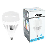 Лампа светодиодная Feron LB-65 E27-E40 100W 175-265V 4000K 38219 Лампа светодиодная Feron LB-65 E27-E40 100W 175-265V 4000K 38219