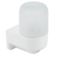 Светильник НББ 01-60-003 152х112х82мм, E27 max 60Вт, угловой пласт. корпус, стекло, IP65, белый 53167