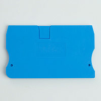 LD560-1-100 Торцевая заглушка для ЗНИ LD552 10 мм²  (JXB ST 10), синий 49199 LD560-1-100 Торцевая заглушка для ЗНИ LD552 10 мм²  (JXB ST 10), синий 49199