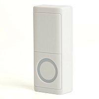 Звонок дверной беспроводной Feron E-379 Электрический 18 мелодий белый с питанием от батареек  Звонок дверной беспроводной Feron E-379 Электрический 18 мелодий белый с питанием от батареек