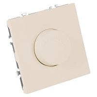 Выключатель диммирующий (механизм), STEKKER, 250В, 500W, серия Эмили, RSW10-5106-08, кашемир, soft touch 49894