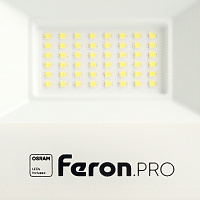 Светодиодный прожектор Feron.PRO LL-1000 IP65 30W 6400K черный 41539 Светодиодный прожектор Feron.PRO LL-1000 IP65 30W 6400K черный 41539