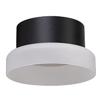 Светильник потолочный Feron HL460 Barrel OPAL 12W, 230V, GX53, черный 51683 Светильник потолочный Feron HL460 Barrel OPAL 12W, 230V, GX53, черный 51683