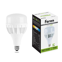 Лампа светодиодная Feron LB-65 E27-E40 70W 175-265V 4000K 25822