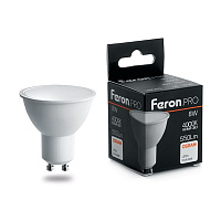 Лампа светодиодная Feron.PRO LB-1608 GU10 8W 175-265V 4000K 38093 Лампа светодиодная Feron.PRO LB-1608 GU10 8W 175-265V 4000K 38093