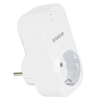 Реле напряжения для розетки STEKKER  VP-100W-3M, 230В, 16A 50687