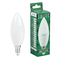 Лампа светодиодная SAFFIT SBC3720 Свеча E14 20W 230V 6400K 55274