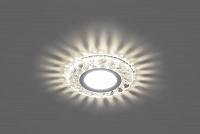 Светильник встраиваемый с белой LED подсветкой Feron CD907 потолочный MR16 G5.3 белый Светильник встраиваемый с белой LED подсветкой Feron CD907 потолочный MR16 G5.3 белый