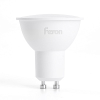 Лампа светодиодная Feron LB-24 MR16 GU10 5W 175-265V 4000K 51216 Лампа светодиодная Feron LB-24 MR16 GU10 5W 175-265V 4000K 51216