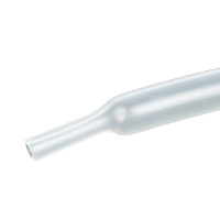 Термоусадочная трубка клеевая STEKKER HSTG-482-100TR, длина 100 см., коэф. усадки 3:1, прозрачный 39759