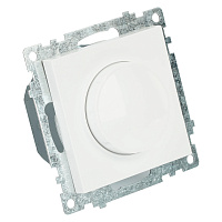 Выключатель диммирующий TRIAC(механизм), STEKKER GLS10-7106-01, 250V, 500W, серия Катрин, белый  39307