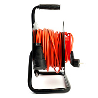 Удлинитель на пластиковой катушке STD04-10-30  1-местный с/з 3*1,5, 30м, 250В, 16А, IP44, Standart (40014) 50175