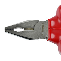 Плоскогубцы комбинированные диэлектрические STEKKER,  180мм, PLE1-180-S 