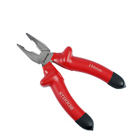 Плоскогубцы комбинированные диэлектрические STEKKER,  180мм, PLE1-180-S 