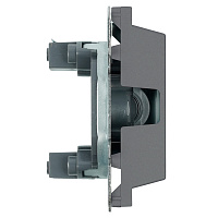 Кабельный вывод ( механизм), Stekker, серия Эмили, платиново-серый, soft-touch, RST00-5119-10  50222