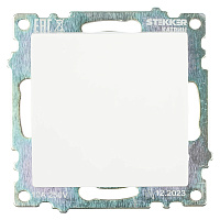 Переключатель перекрестный 1-клавишный (механизм), STEKKER GLS10-7110-01, 250V, 10А, серия Катрин, белый 49176