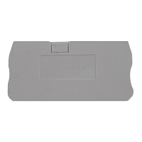 Торцевая заглушка для ЗНИ LD572 4 мм² (JXB PT4), серый LD581-1-40 49265 Торцевая заглушка для ЗНИ LD572 4 мм² (JXB PT4), серый LD581-1-40 49265