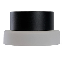 Светильник потолочный Feron HL460 Barrel OPAL 12W, 230V, GX53, черный 51683 Светильник потолочный Feron HL460 Barrel OPAL 12W, 230V, GX53, черный 51683
