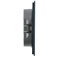 Заглушка (механизм), STEKKER, серия Мия, RST00-3116-05, черный бархат 50470