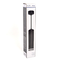 Светильник потолочный Feron ML1708 Barrel LUNA на подвесе  MR16 35W 230V, черный 55*280 48084 Светильник потолочный Feron ML1708 Barrel LUNA на подвесе  MR16 35W 230V, черный 55*280 48084