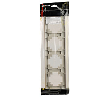 Рамка STEKKER, PFR00-7004-02 4-местная, пластик, серия Катрин, шампань 39805 Рамка STEKKER, PFR00-7004-02 4-местная, пластик, серия Катрин, шампань 39805
