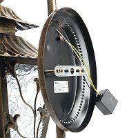 Светильник садово-парковый Feron PL631 на стену вниз 60W 230V E27, черное золото 11642 Светильник садово-парковый Feron PL631 на стену вниз 60W 230V E27, черное золото 11642
