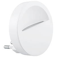 Светильник ночник Feron FN1121 0,5W 230V, белый 41020 Светильник ночник Feron FN1121 0,5W 230V, белый 41020