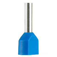 LD406-7508 Наконечник штыревой втулочный изолированный НШВИ(2) 0,75-8 (DIY упаковка 25 шт) 50406 LD406-7508 Наконечник штыревой втулочный изолированный НШВИ(2) 0,75-8 (DIY упаковка 25 шт) 50406