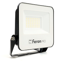 Светодиодный прожектор Feron.PRO LL-1000 IP65 30W 6400K черный 41539 Светодиодный прожектор Feron.PRO LL-1000 IP65 30W 6400K черный 41539