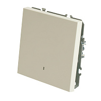 Выключатель 1-клавишный c индикатором (механизм), STEKKER, 250В, 10А, серия Эмили, RSW10-5101-01, белый фарфор, soft touch 49863 Выключатель 1-клавишный c индикатором (механизм), STEKKER, 250В, 10А, серия Эмили, RSW10-5101-01, белый фарфор, soft touch 49863