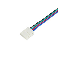 Соединительный провод для светодиодных лент RGB/10мм, LD105 Артикул 23067 Соединительный провод для светодиодных лент RGB/10мм, LD105 Артикул 23067