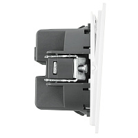 Переключатель перекрестный 1-клавишный (механизм), STEKKER, 250В, 10А, серия Мия, RSW10-3110-01, белая магнолия 50569