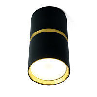 Светильник потолочный Feron ML186 Barrel ZEN MR16 GU10 35W 230V,  чёрный, золото 48639 Светильник потолочный Feron ML186 Barrel ZEN MR16 GU10 35W 230V,  чёрный, золото 48639