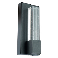 Светильник уличный светодиодный Feron DH2201 Катар 5W, 90*43*210мм, 3000К, черный (на стену вверх) 53093