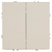 Переключатель 2-клавишный (механизм), STEKKER, 250В, 10А, серия Эмили, RSW10-5107-08, кашемир, soft touch 49895 Переключатель 2-клавишный (механизм), STEKKER, 250В, 10А, серия Эмили, RSW10-5107-08, кашемир, soft touch 49895