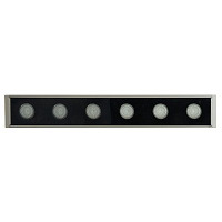 LL-893-1 Светодиодный линейный прожектор для подсветки стен, красный, 250*40*25mm, 6W DC24V, IP65 53130