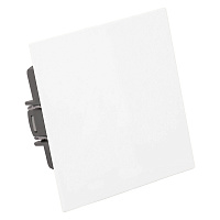 Переключатель 1-клавишный (механизм), STEKKER, 250В, 10A, серия Мия, RSW10-3105-01, белая магнолия 50433