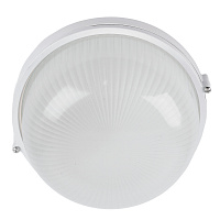 Светильник НБП 03-60-001 190х176х82мм, E27 max 60 Вт, алюм., стекло, IP54, белый 53169