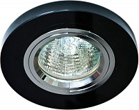 Светильник встраиваемый Feron DL8060-2 потолочный MR16 G5.3 черный 19905 Светильник встраиваемый Feron DL8060-2 потолочный MR16 G5.3 черный 19905