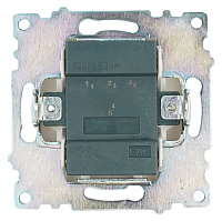 Выключатель 3-клавишный (механизм), STEKKER GLS10-7108-01, 250V, 10А, серия Катрин, белый  49171 Выключатель 3-клавишный (механизм), STEKKER GLS10-7108-01, 250V, 10А, серия Катрин, белый  49171