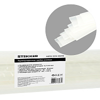 Термоусадочная трубка клеевая STEKKER HSTG-1274-100TR, длина 100 см., коэф. усадки 3:1, прозрачный  39762